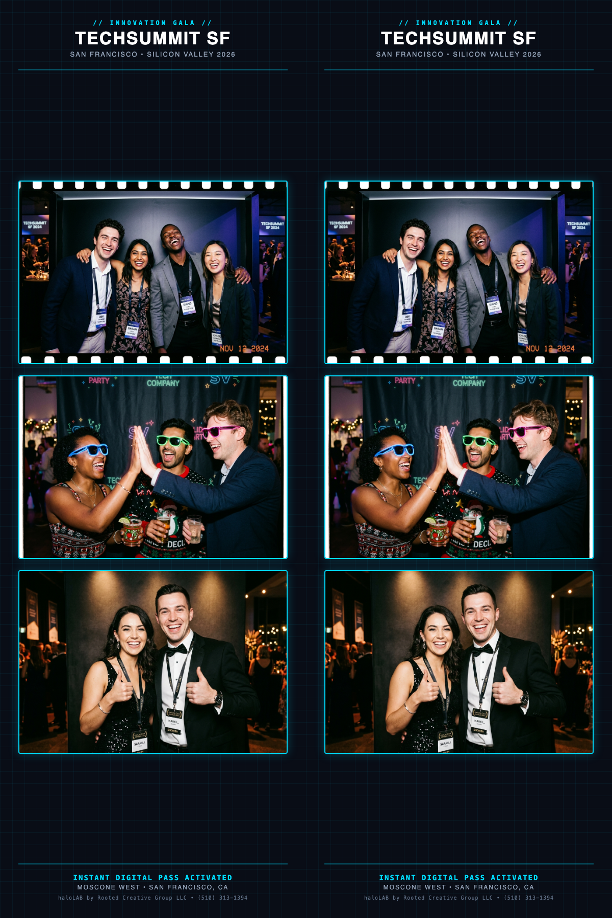 Corporate Photo Strip Sample