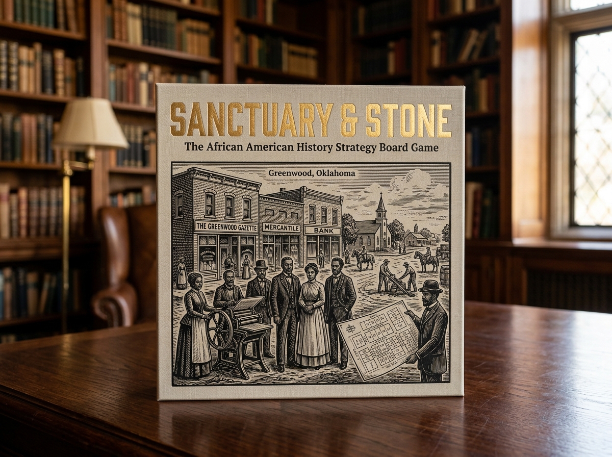 Sanctuary & Stone Sovereign Ground Deluxe Collector Edition Board Game Box